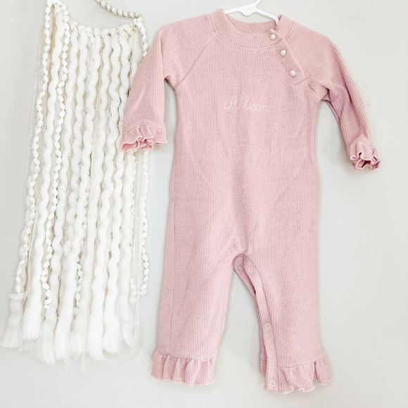 Busy Bee Smocks Other - 12m Allison Busy Bee Smocks ribbed sweater romper